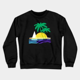 Sailing in the Tropics Crewneck Sweatshirt